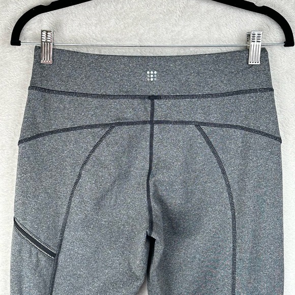 Title Nine Pants Womens Extra Small Gray Pullon Yoga Straight Leg Stretch Pocket - Picture 4 of 14